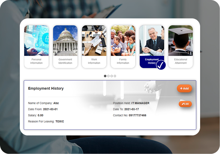 Streamlining Workforce Insights with HROnline+ Employment History Module