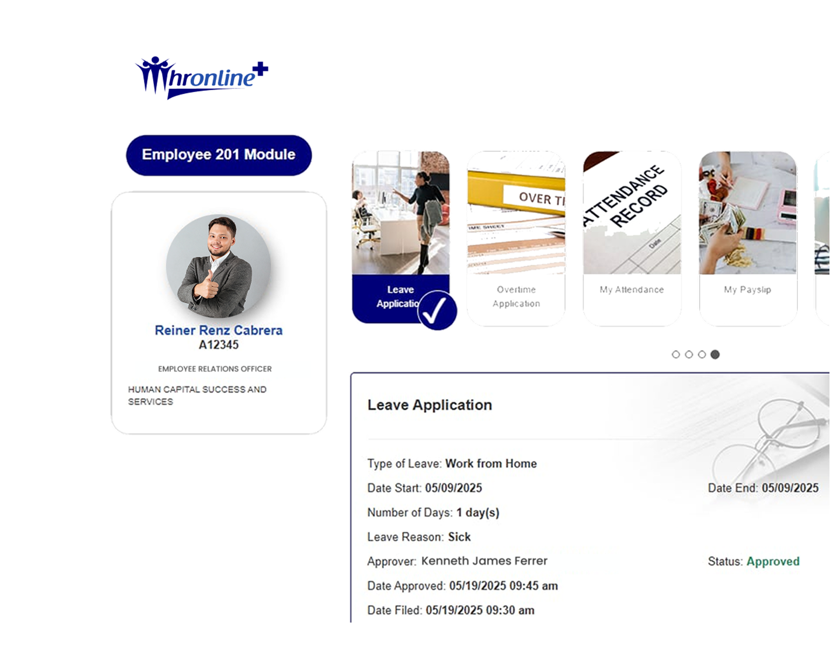 HROnline+ Login